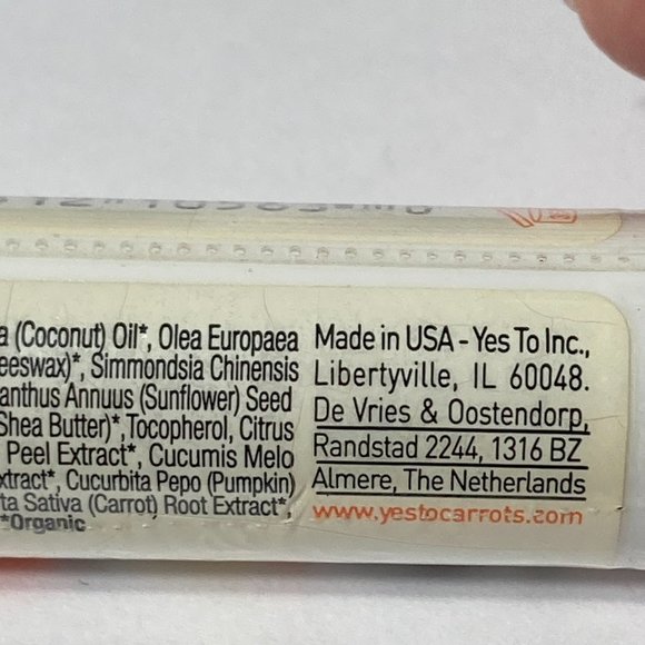 Yes To Carrots C Me Smile Melon Lip Balm Butter Set of 3 DISCONTINUED - Picture 14 of 16